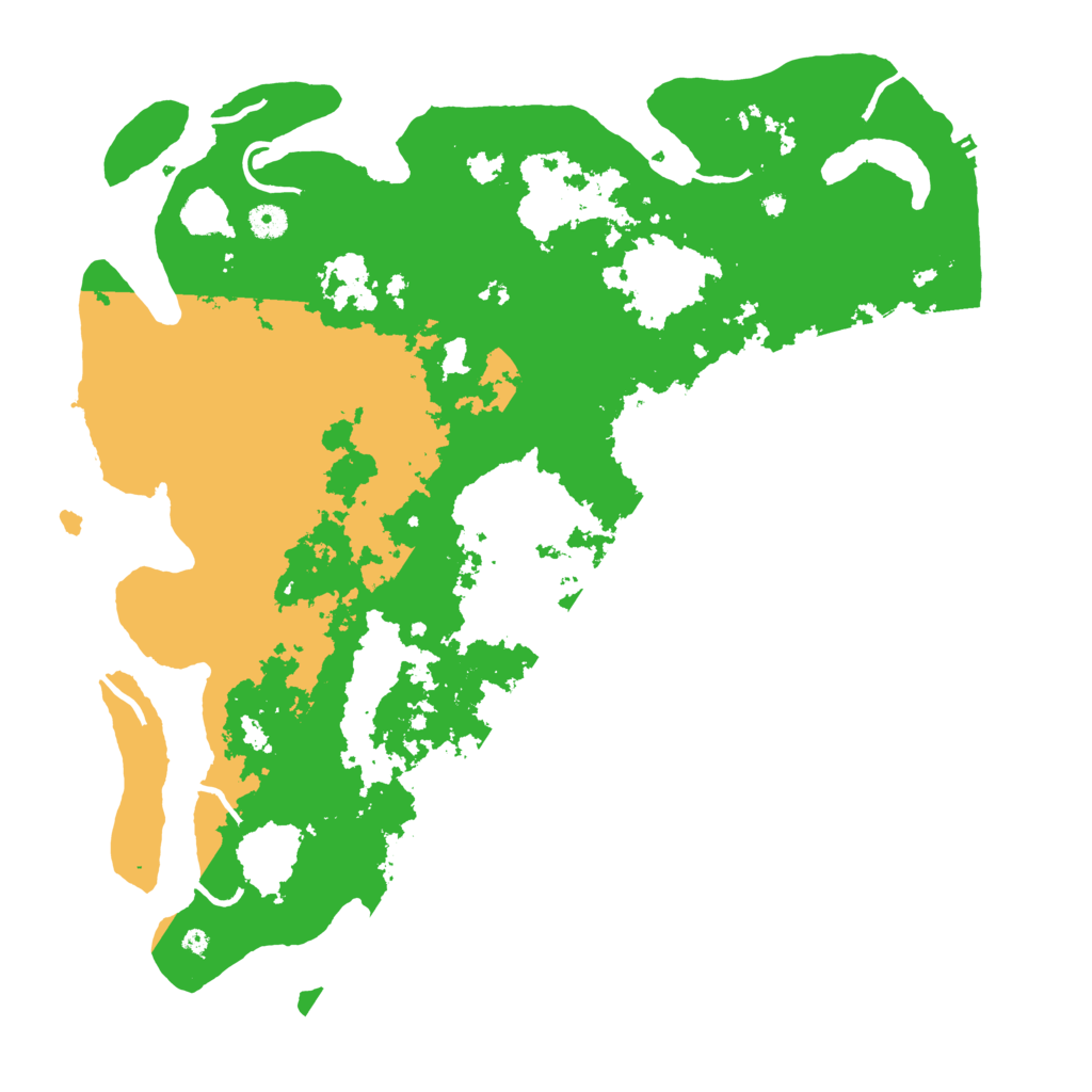 Biome Rust Map: Procedural Map, Size: 4500, Seed: 1442437