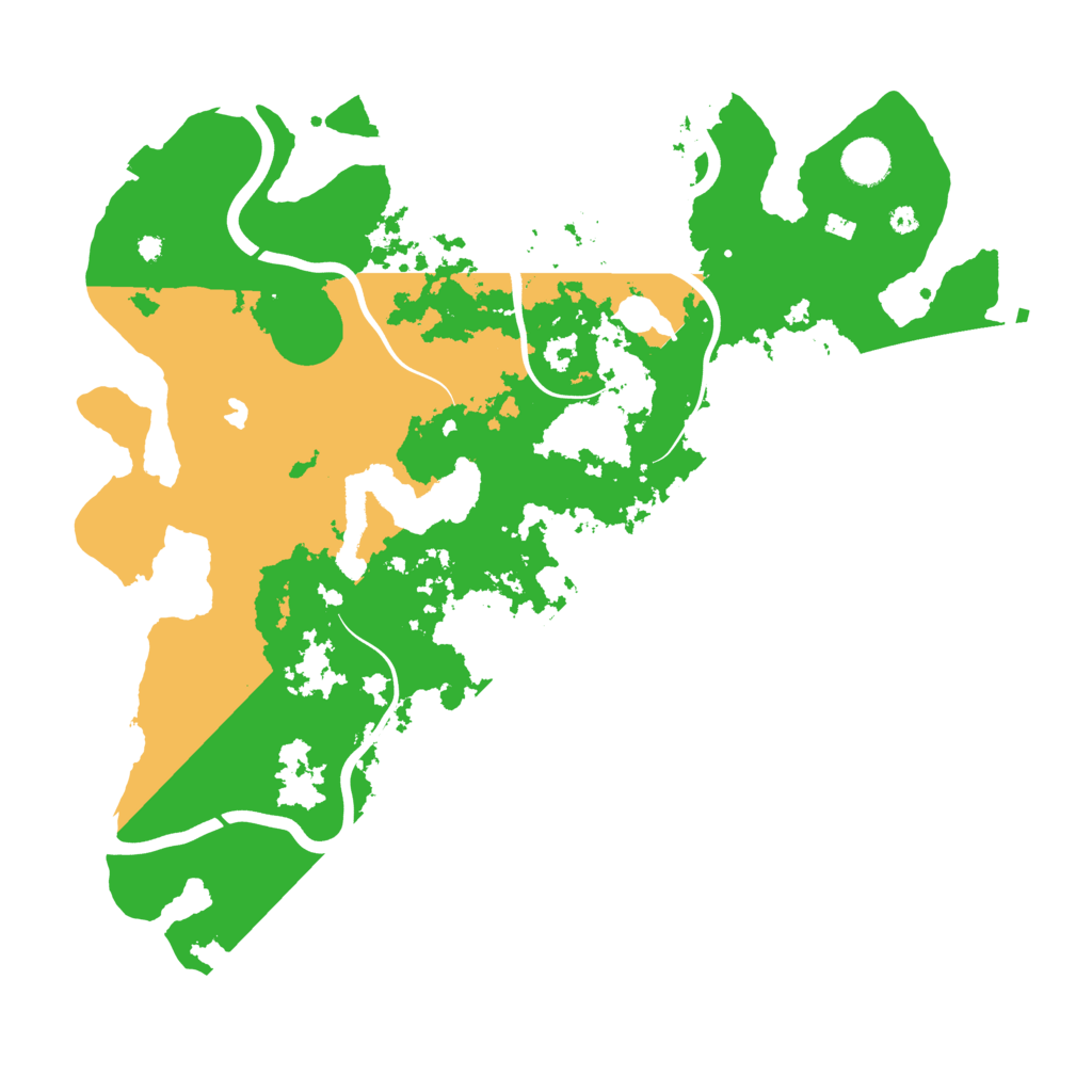 Biome Rust Map: Procedural Map, Size: 4000, Seed: 225559417