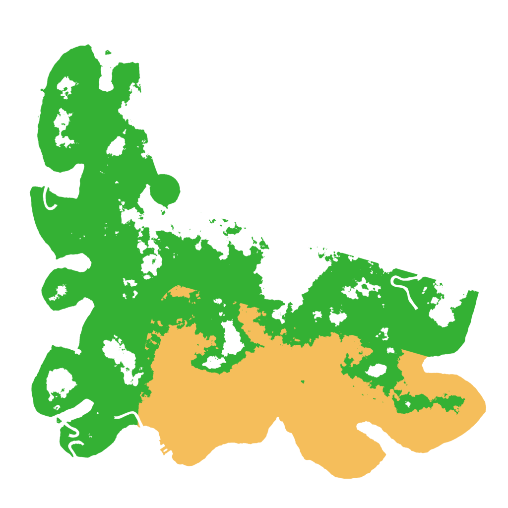 Biome Rust Map: Procedural Map, Size: 4500, Seed: 192311067