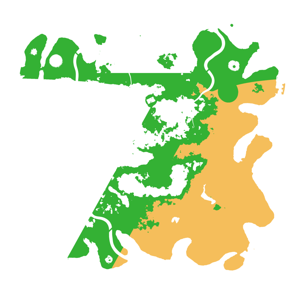 Biome Rust Map: Procedural Map, Size: 4000, Seed: 2060527123