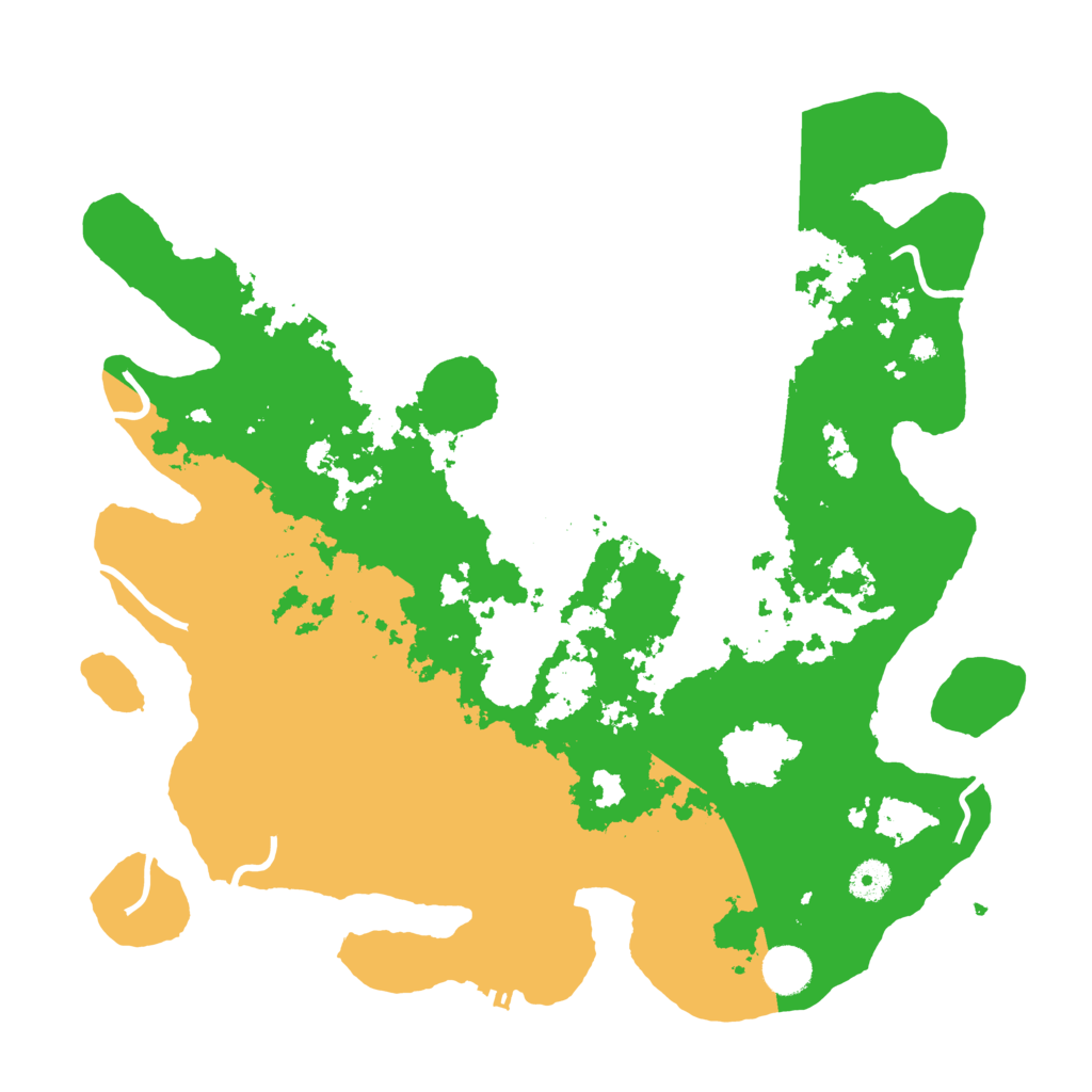 Biome Rust Map: Procedural Map, Size: 4000, Seed: 9596494
