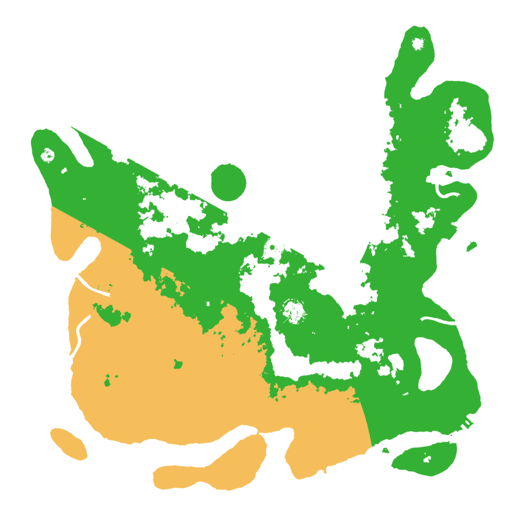 Biome Rust Map: Procedural Map, Size: 4000, Seed: 11454519