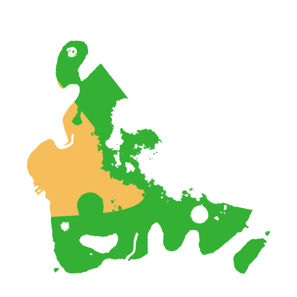 Biome Rust Map: Procedural Map, Size: 3000, Seed: 106797702