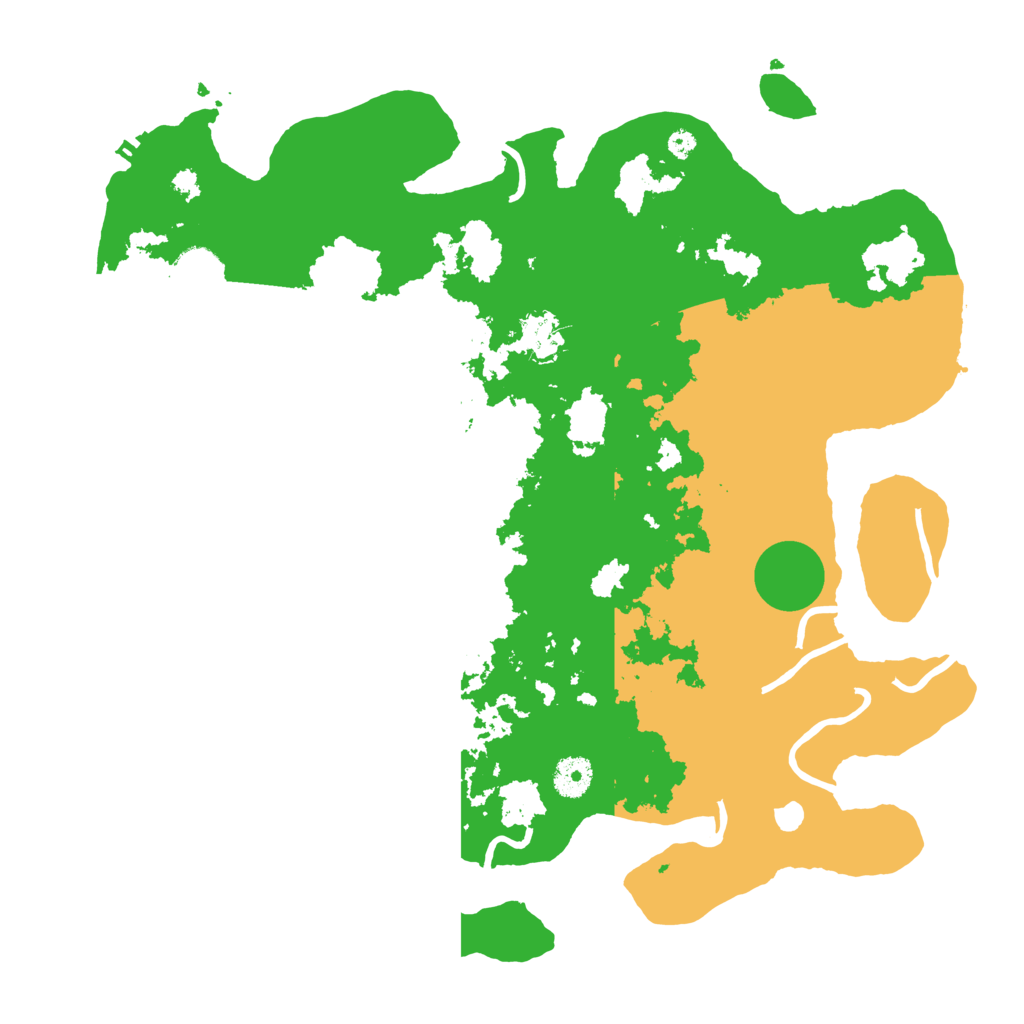 Biome Rust Map: Procedural Map, Size: 3850, Seed: 668255078