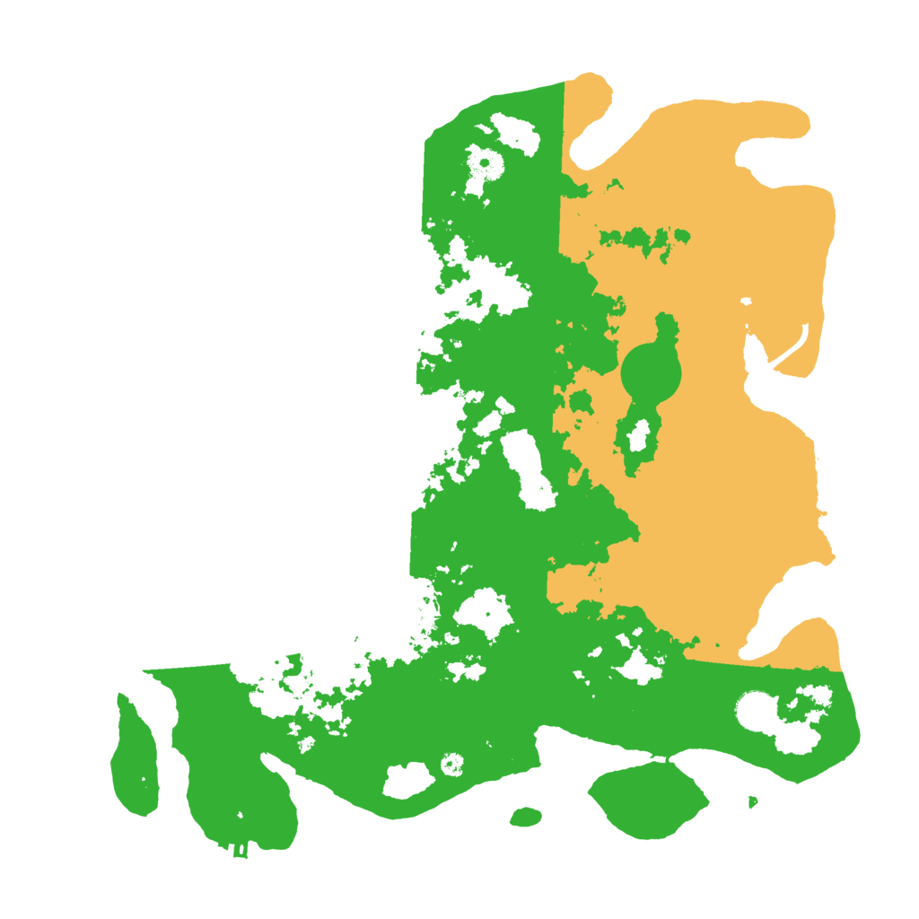 Biome Rust Map: Procedural Map, Size: 4000, Seed: 1435789211