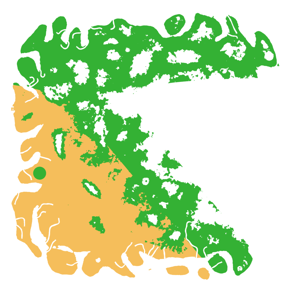 Biome Rust Map: Procedural Map, Size: 6000, Seed: 4352342