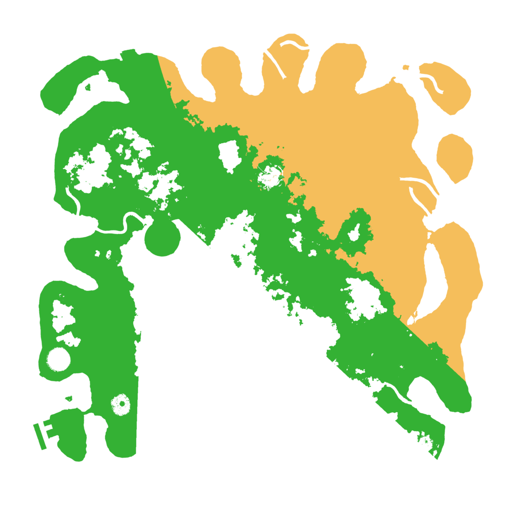 Biome Rust Map: Procedural Map, Size: 3850, Seed: 826370671