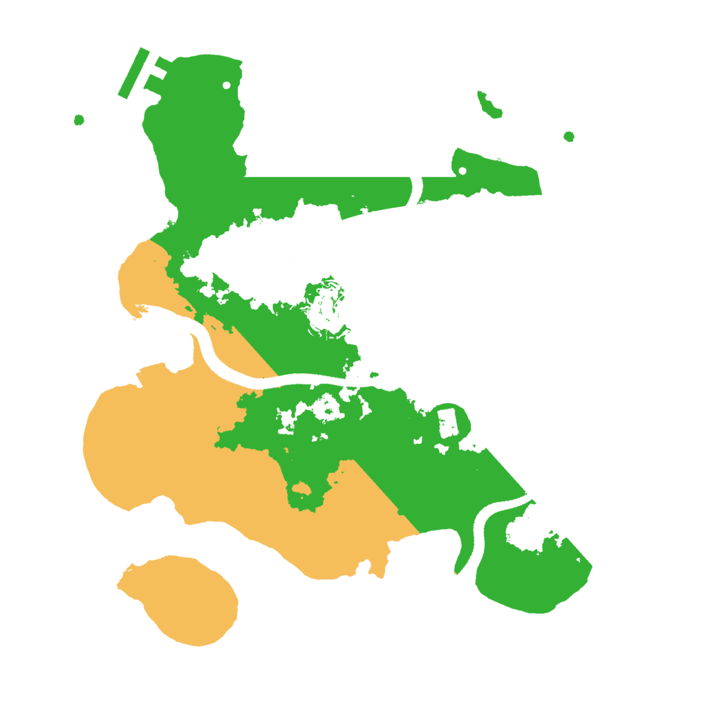 Biome Rust Map: Procedural Map, Size: 2700, Seed: 1701958009