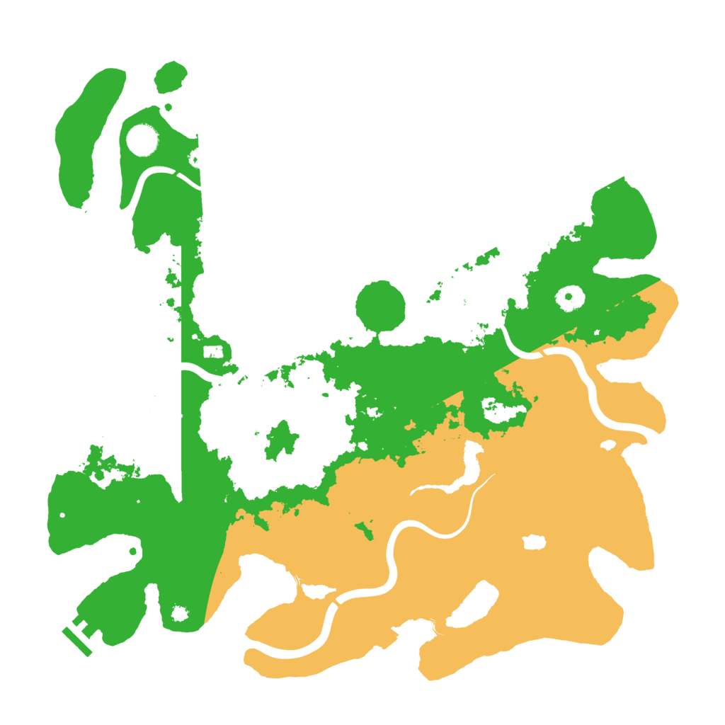 Biome Rust Map: Procedural Map, Size: 4000, Seed: 308668