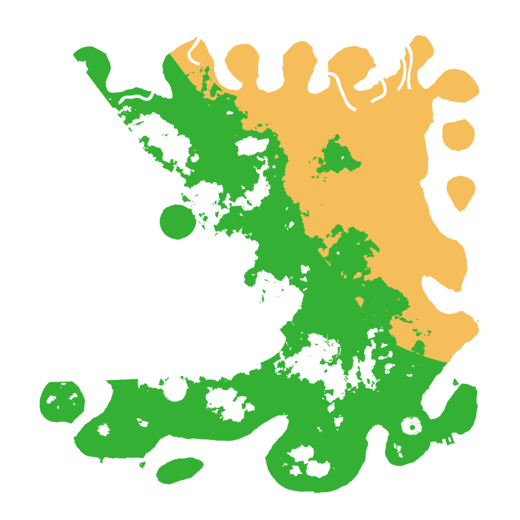 Biome Rust Map: Procedural Map, Size: 4000, Seed: 235009