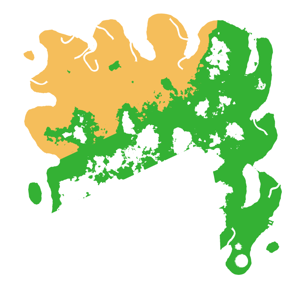 Biome Rust Map: Procedural Map, Size: 4100, Seed: 730582632