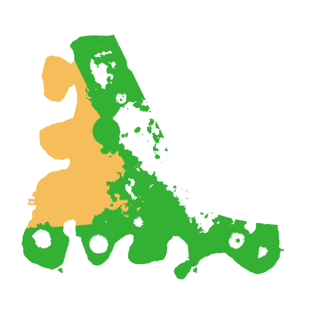 Biome Rust Map: Procedural Map, Size: 3000, Seed: 485424