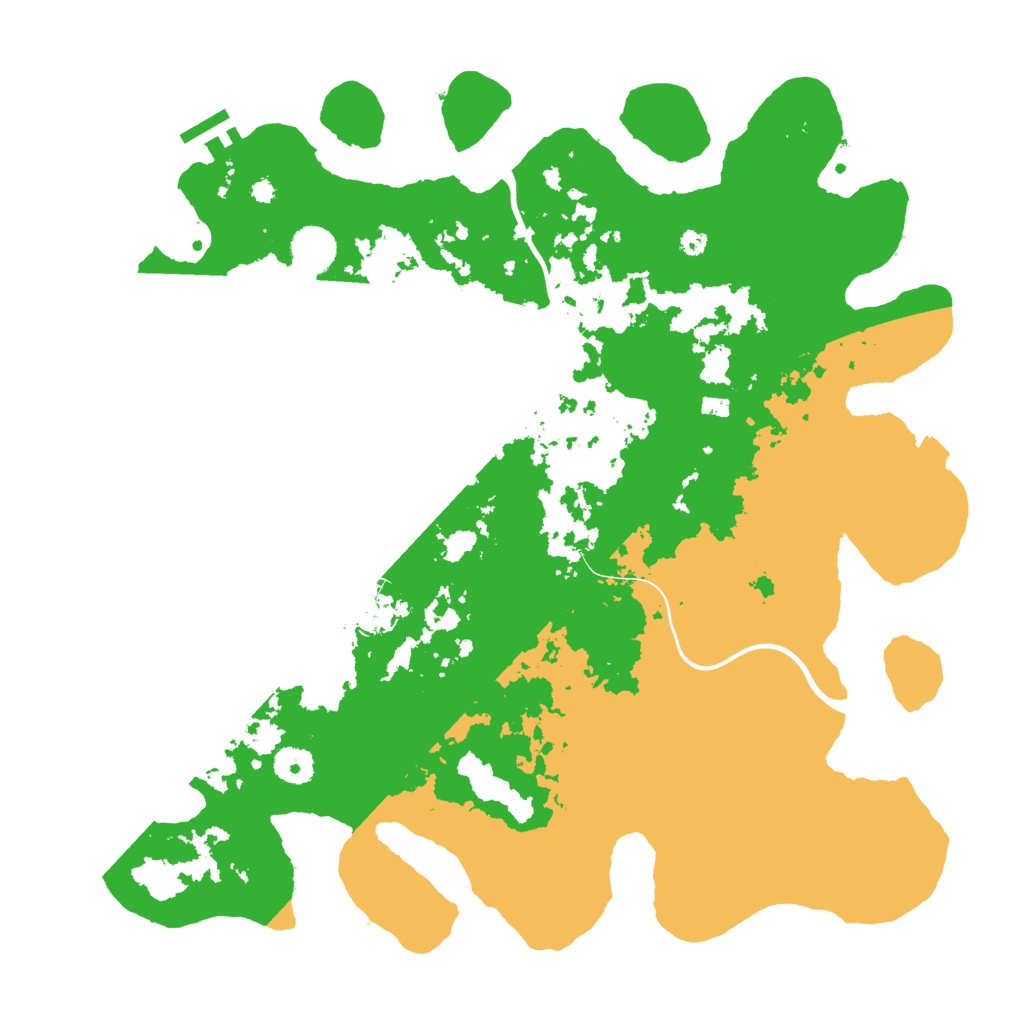 Biome Rust Map: Procedural Map, Size: 3950, Seed: 1772369971