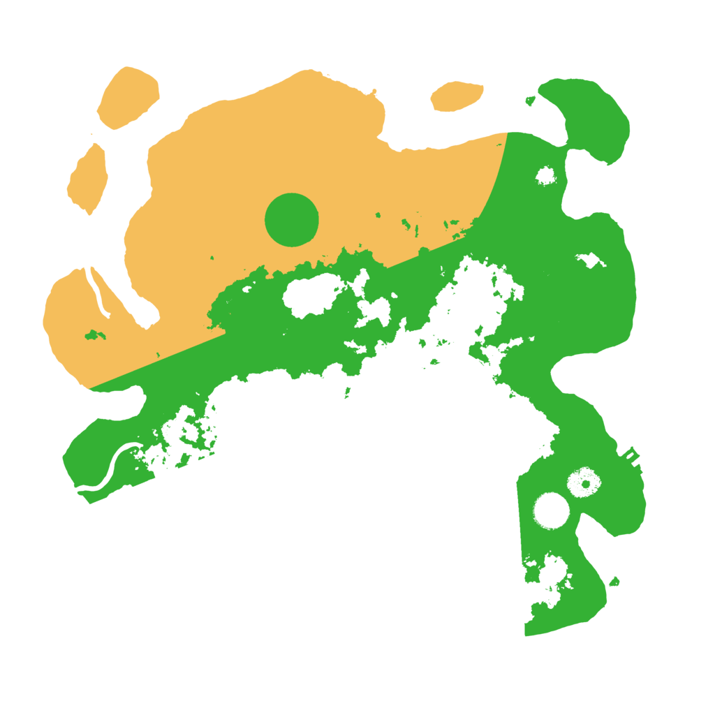 Biome Rust Map: Procedural Map, Size: 3500, Seed: 1447730643