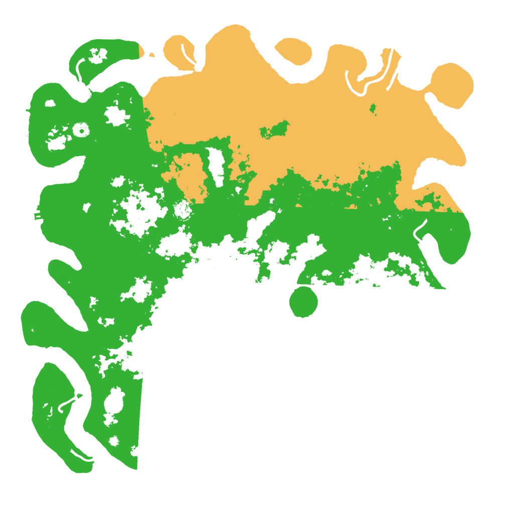 Biome Rust Map: Procedural Map, Size: 4800, Seed: 921924351