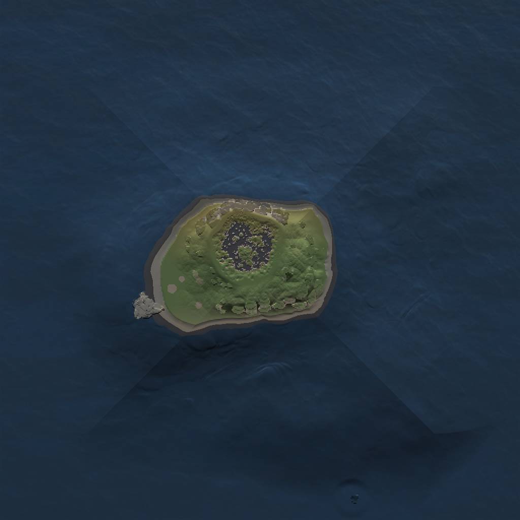 Rust Map: Procedural Map, Size: 1000, Seed: 4171061, 3 Monuments