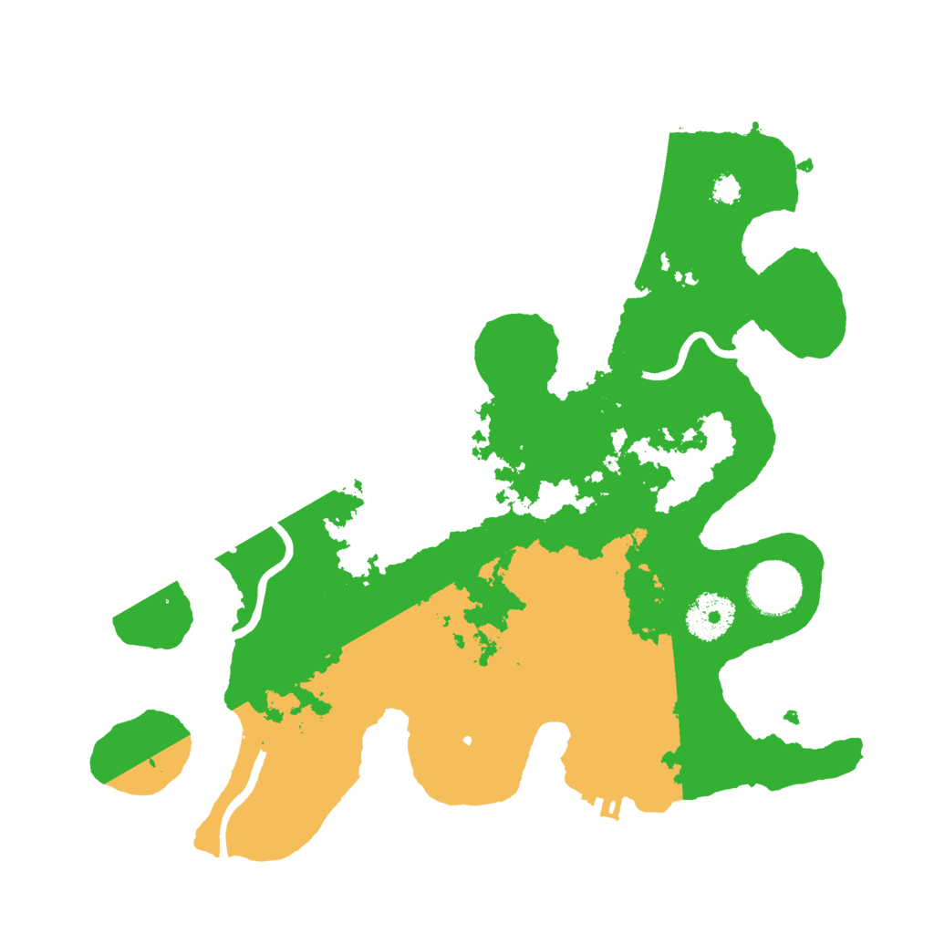 Biome Rust Map: Procedural Map, Size: 3000, Seed: 2083547162