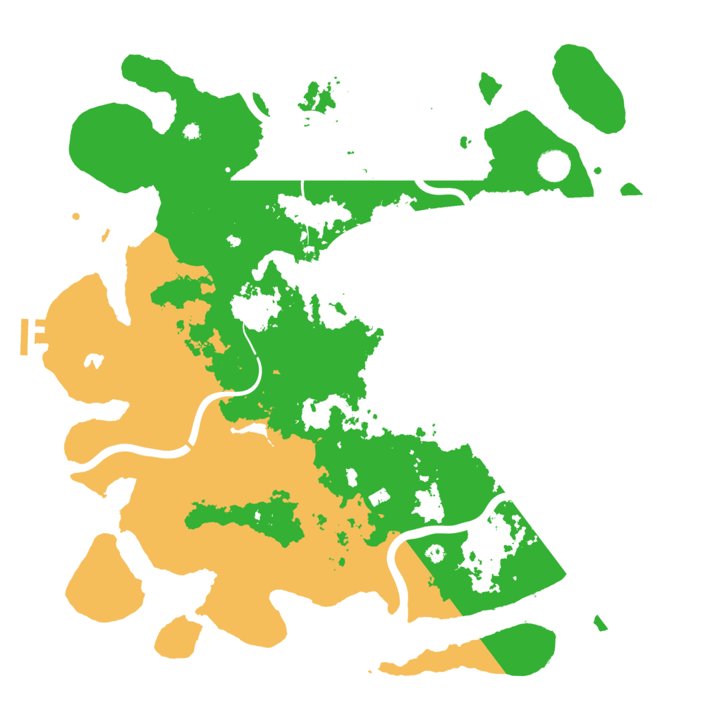 Biome Rust Map: Procedural Map, Size: 4000, Seed: 30162321