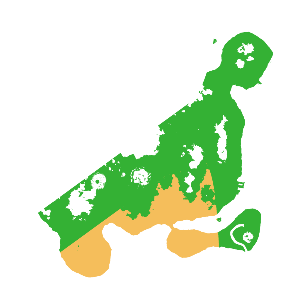 Biome Rust Map: Procedural Map, Size: 3000, Seed: 1212681712