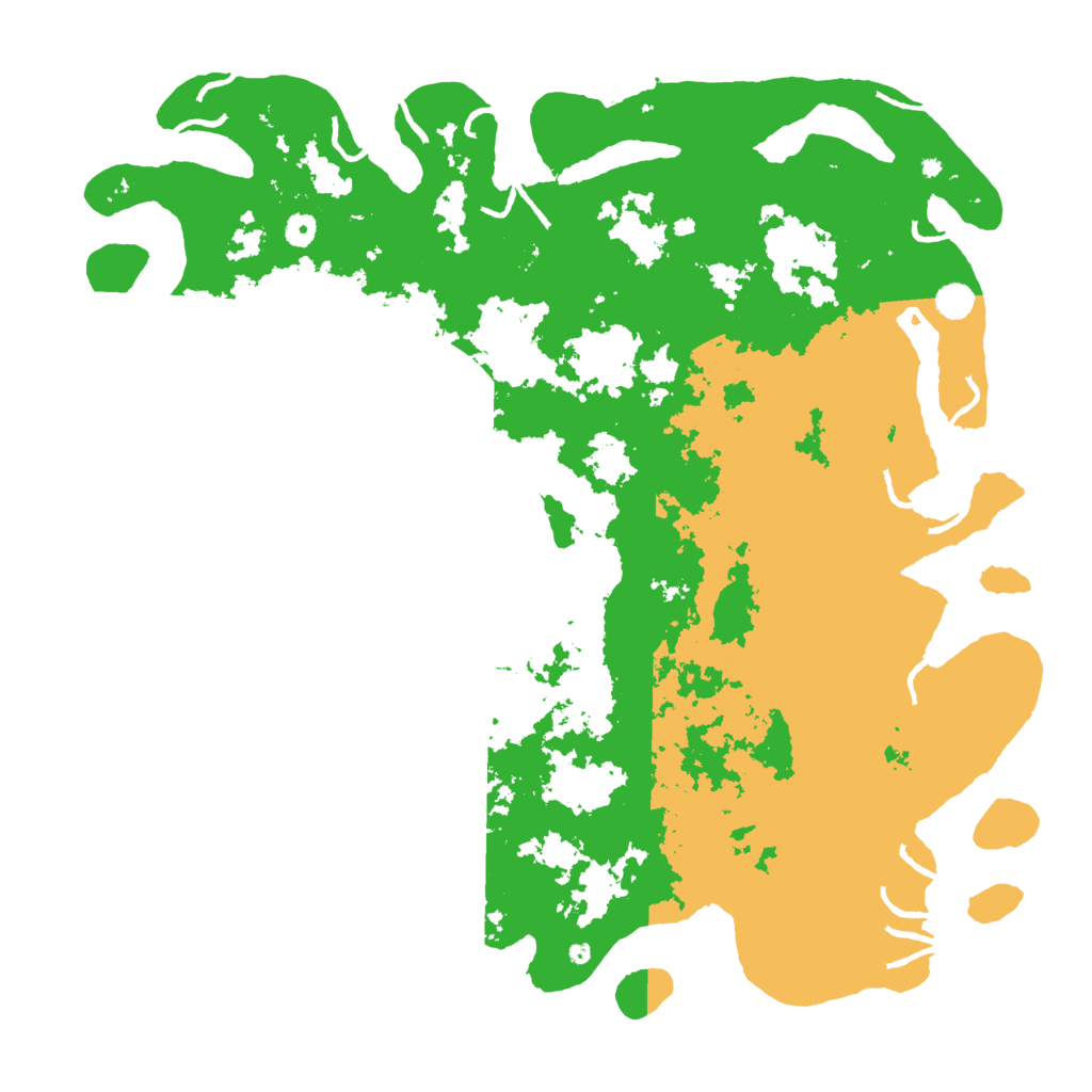 Biome Rust Map: Procedural Map, Size: 5250, Seed: 492004419