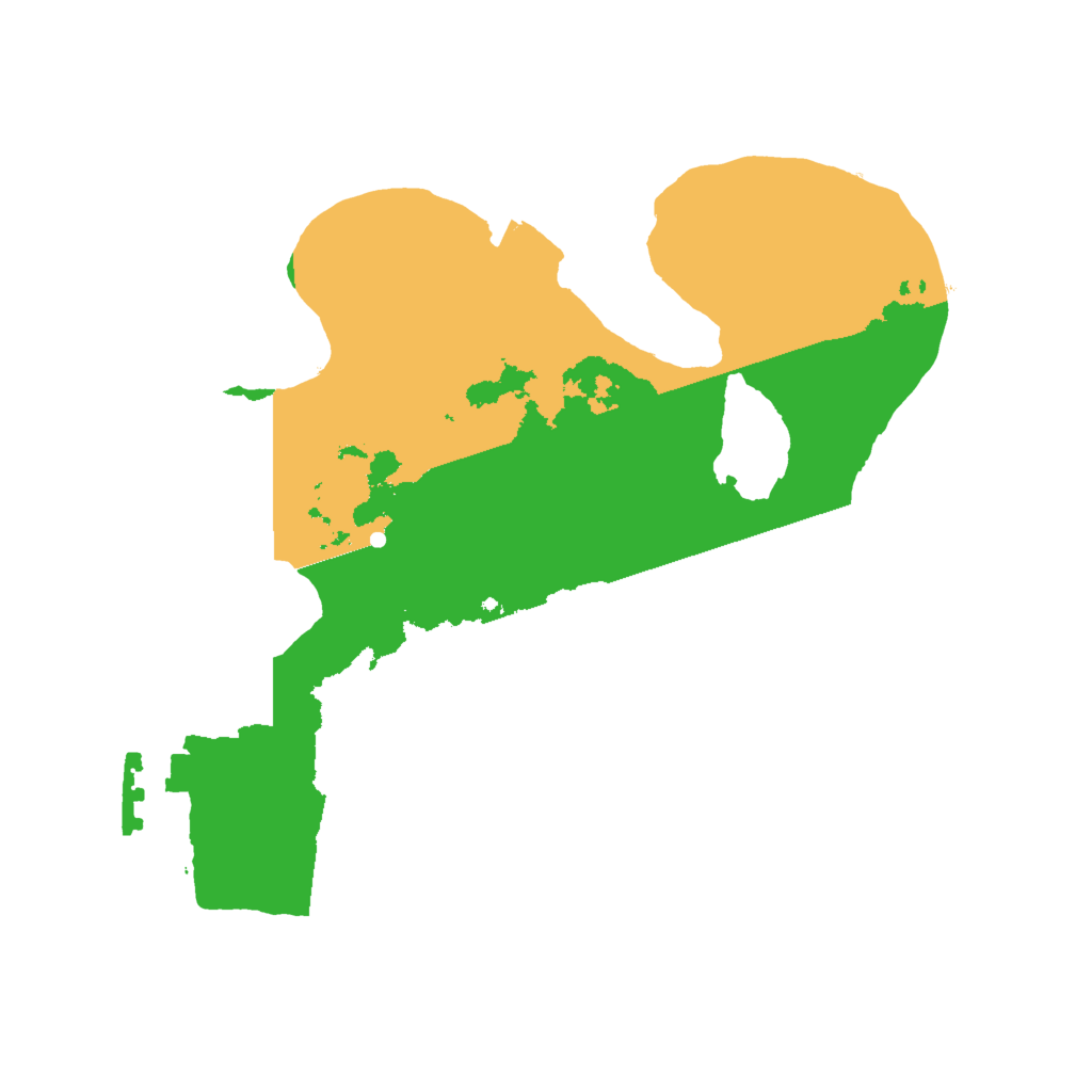 Biome Rust Map: Procedural Map, Size: 2000, Seed: 1948972270