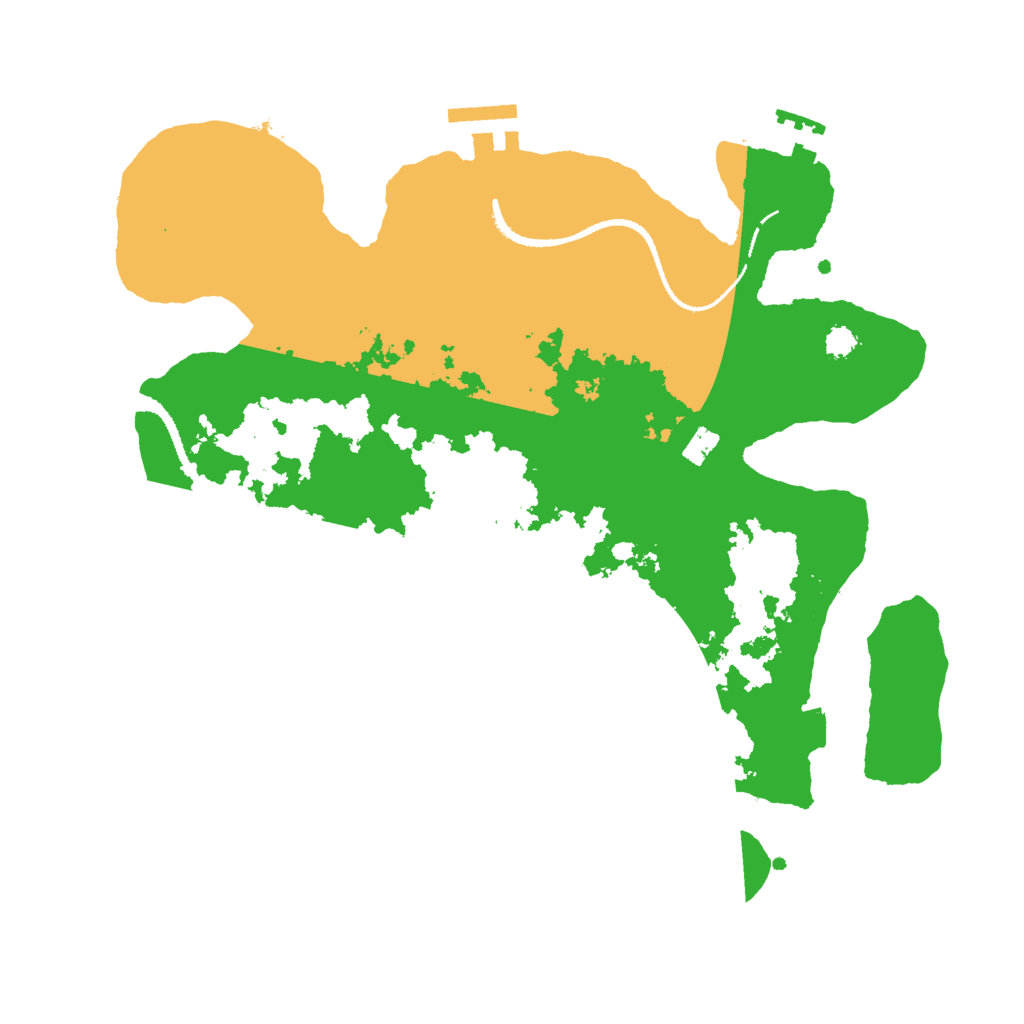 Biome Rust Map: Procedural Map, Size: 3000, Seed: 1003298245