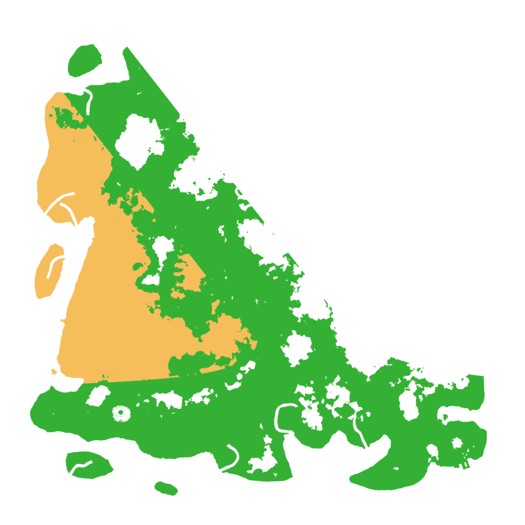 Biome Rust Map: Procedural Map, Size: 4500, Seed: 6434234