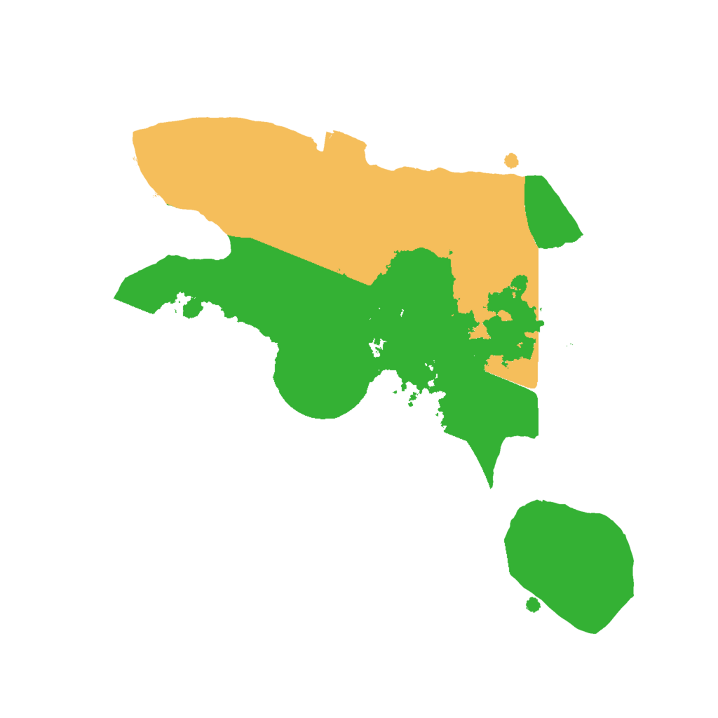 Biome Rust Map: Procedural Map, Size: 2000, Seed: 1892351814