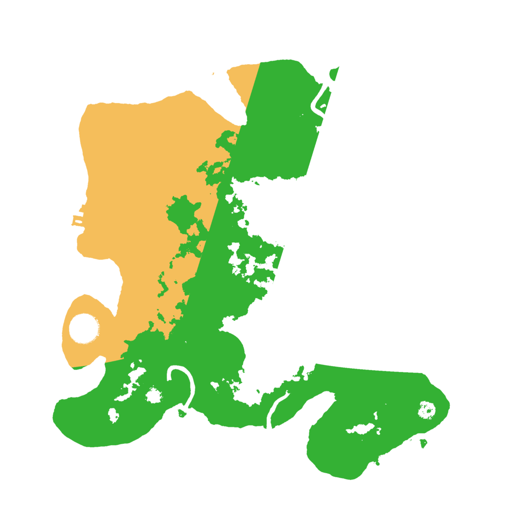 Biome Rust Map: Procedural Map, Size: 3000, Seed: 24699