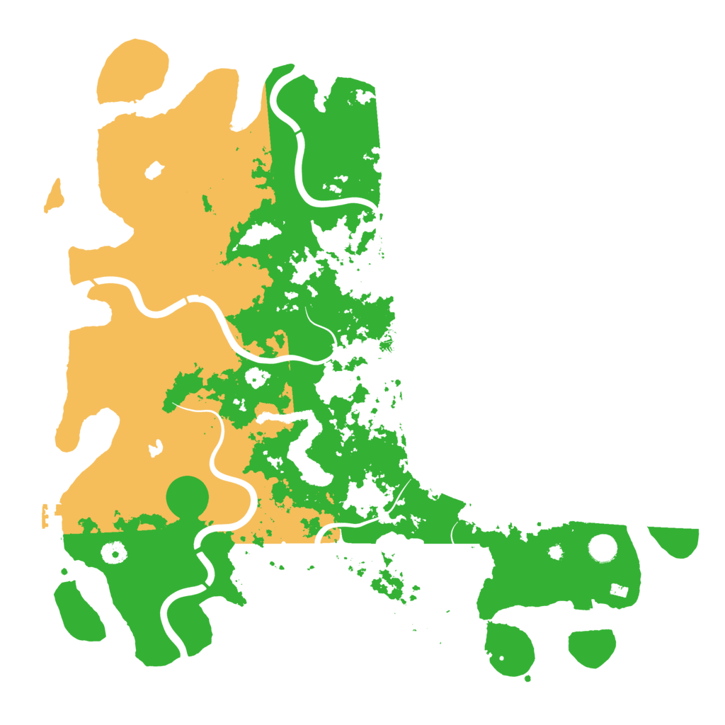 Biome Rust Map: Procedural Map, Size: 4500, Seed: 204792113