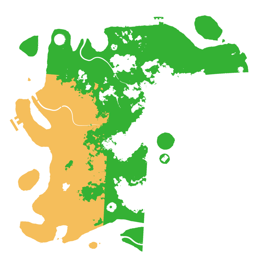 Biome Rust Map: Procedural Map, Size: 4250, Seed: 26784