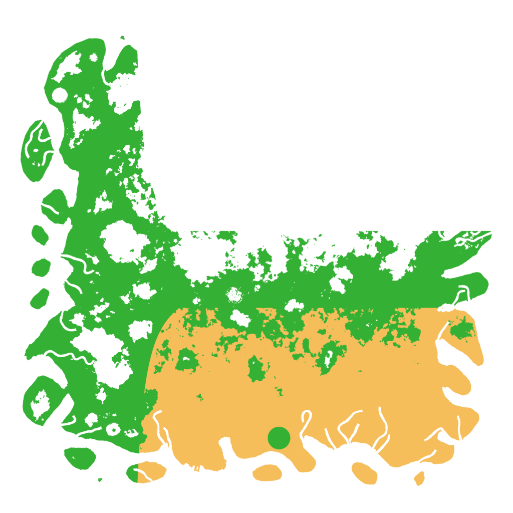 Biome Rust Map: Procedural Map, Size: 6000, Seed: 1214