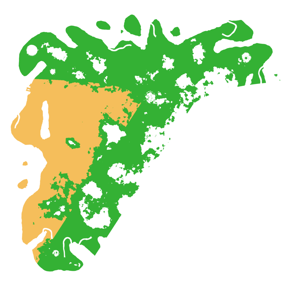 Biome Rust Map: Procedural Map, Size: 4800, Seed: 2061247351