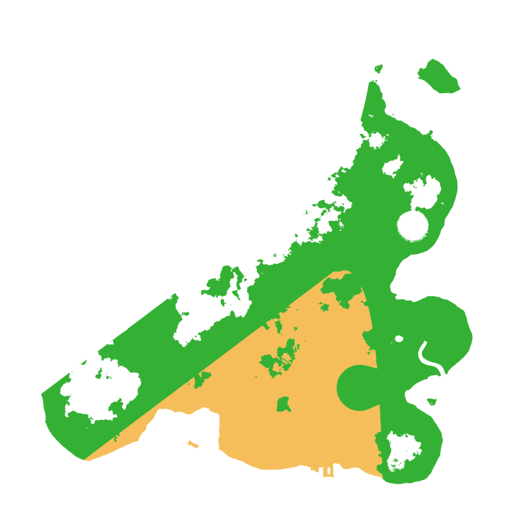 Biome Rust Map: Procedural Map, Size: 3000, Seed: 1661264457