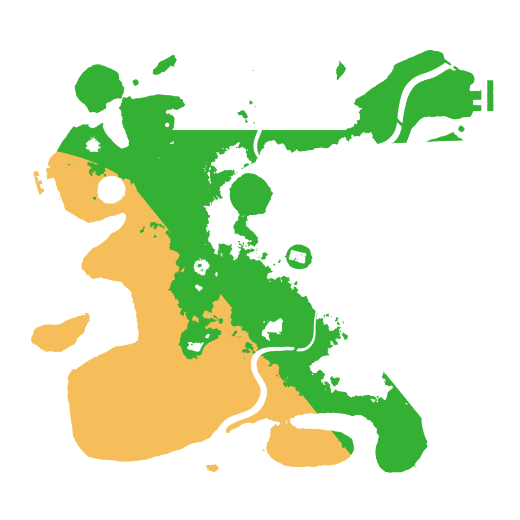 Biome Rust Map: Procedural Map, Size: 3401, Seed: 1337