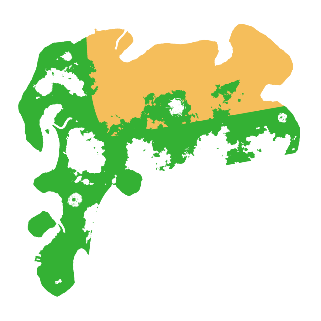 Biome Rust Map: Procedural Map, Size: 3500, Seed: 1085328303