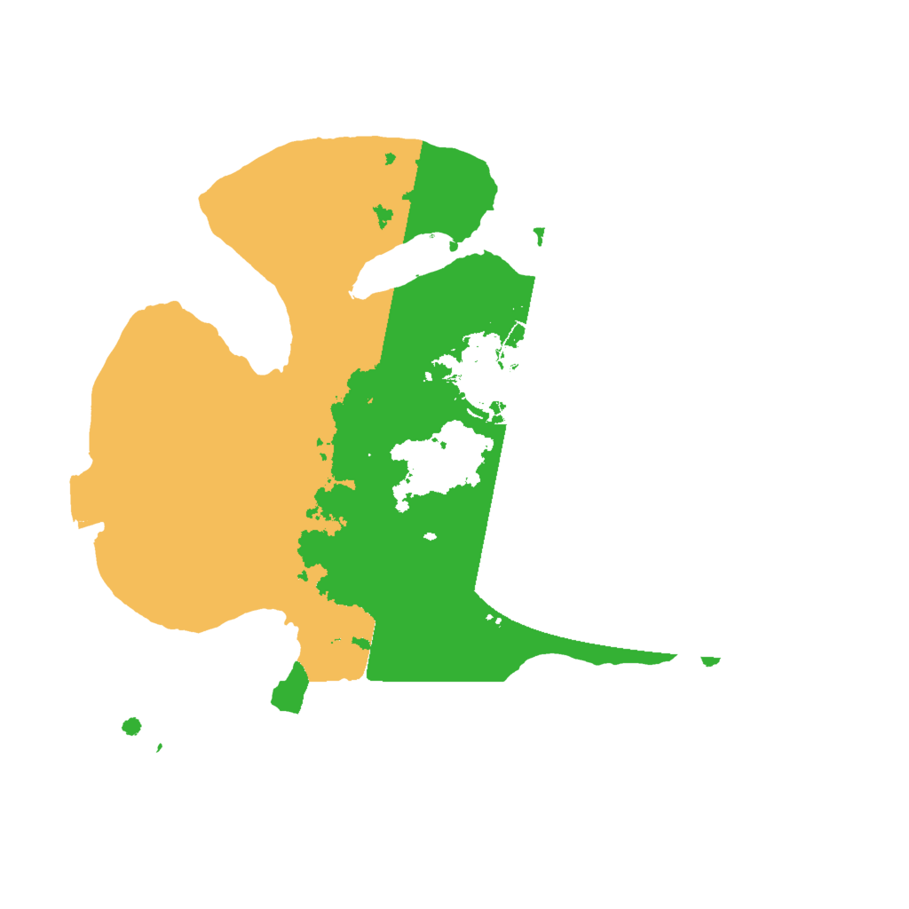 Biome Rust Map: Procedural Map, Size: 2000, Seed: 9378