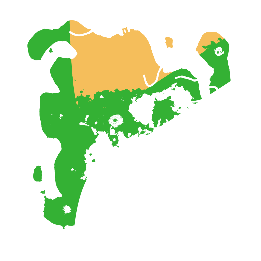 Biome Rust Map: Procedural Map, Size: 3000, Seed: 37744142