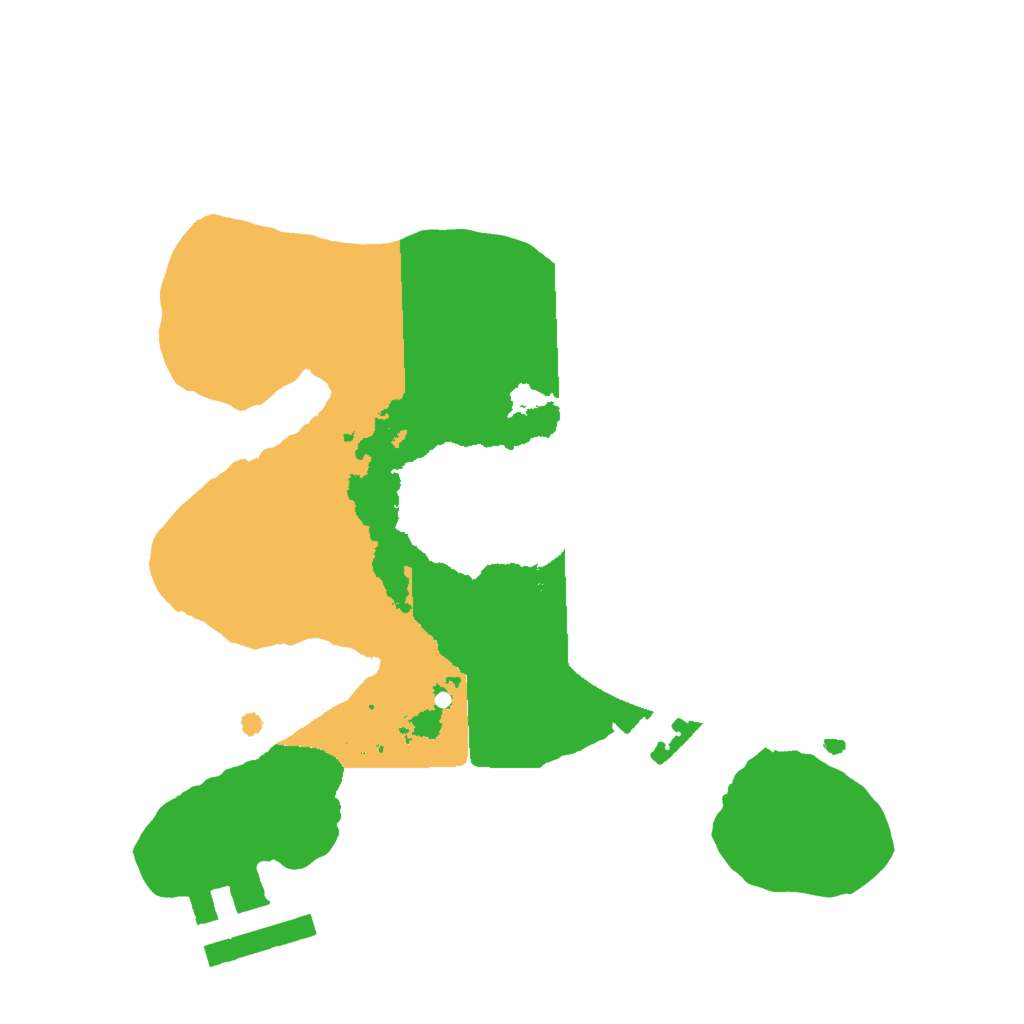 Biome Rust Map: Procedural Map, Size: 1850, Seed: 707689539