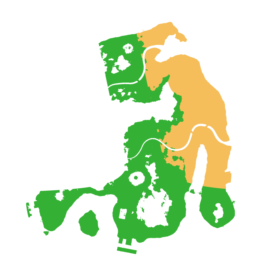 Biome Rust Map: Procedural Map, Size: 2700, Seed: 200