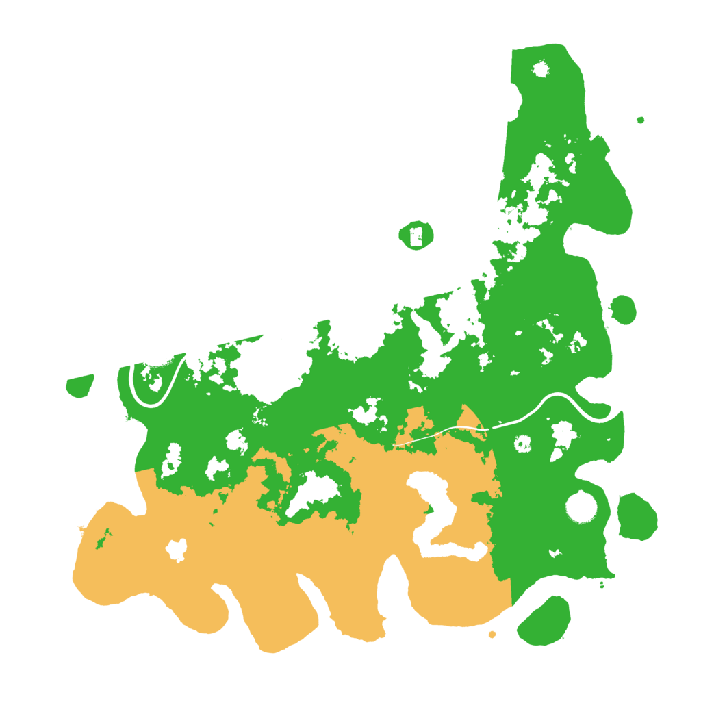 Biome Rust Map: Procedural Map, Size: 4000, Seed: 898625