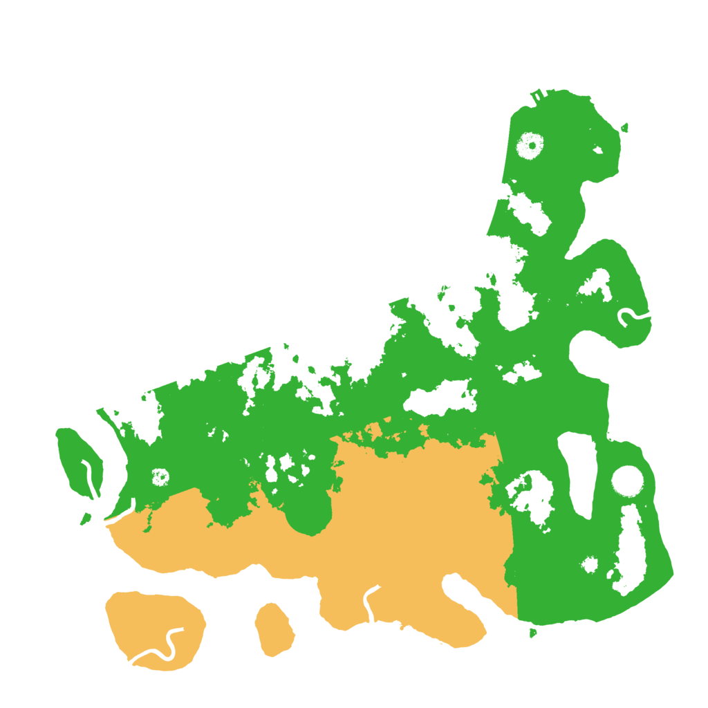 Biome Rust Map: Procedural Map, Size: 4000, Seed: 21748