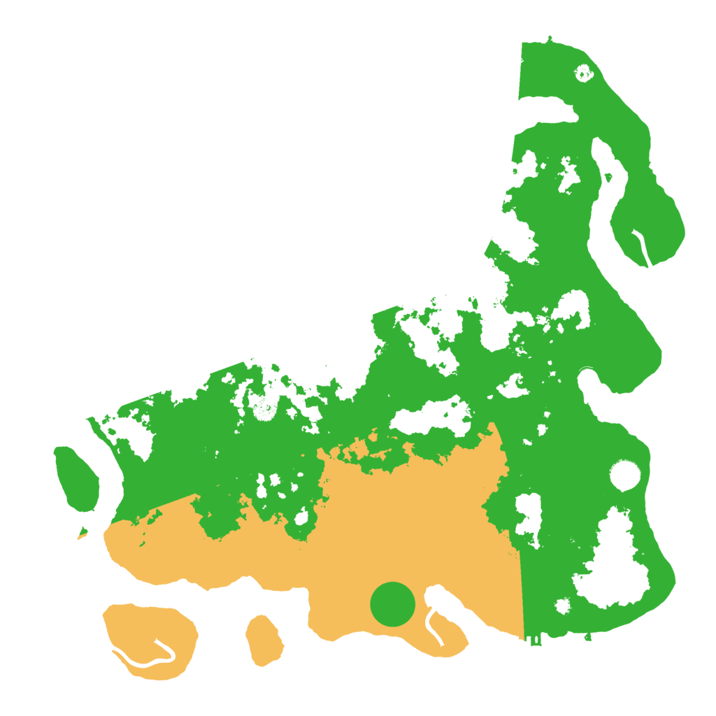 Biome Rust Map: Procedural Map, Size: 4200, Seed: 21748
