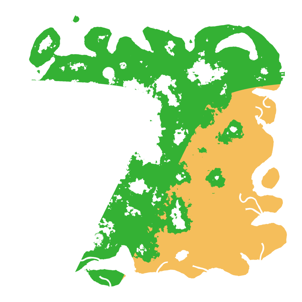 Biome Rust Map: Procedural Map, Size: 4567, Seed: 195369