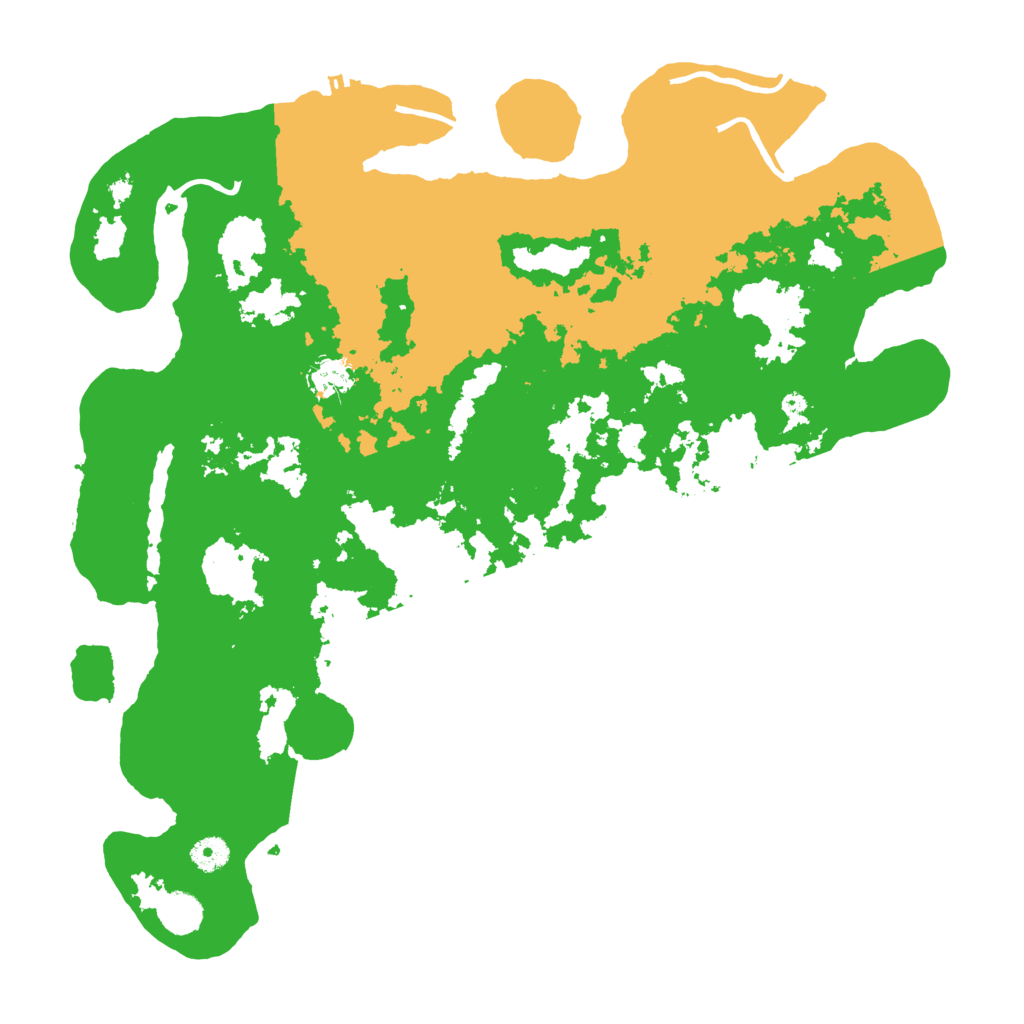 Biome Rust Map: Procedural Map, Size: 4300, Seed: 816756221