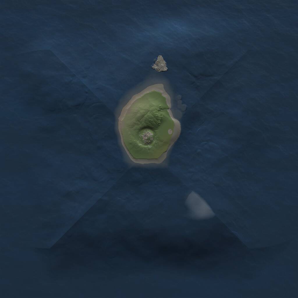 Rust Map: Procedural Map, Size: 1000, Seed: 397917641, 1 Monuments