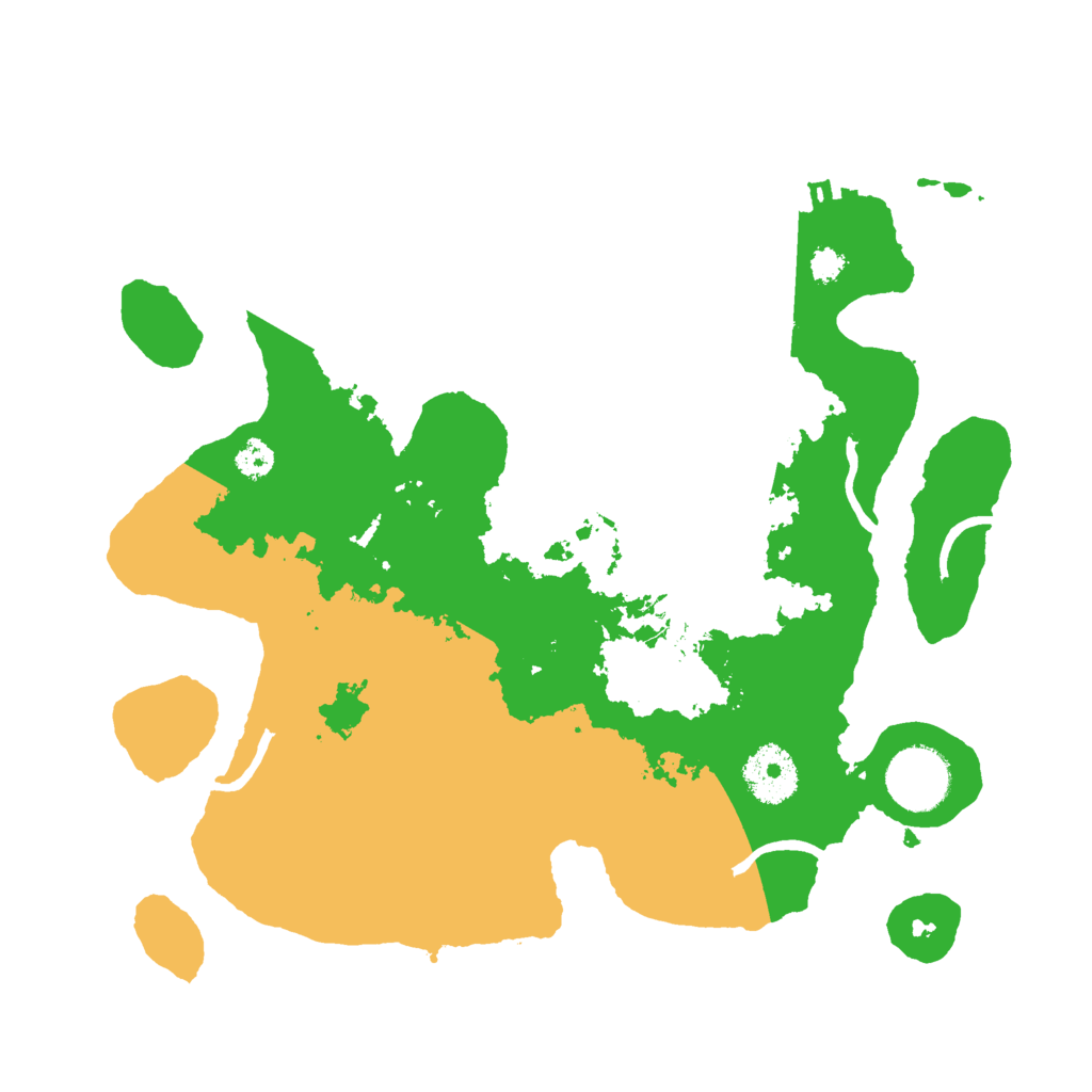 Biome Rust Map: Procedural Map, Size: 3000, Seed: 17715153