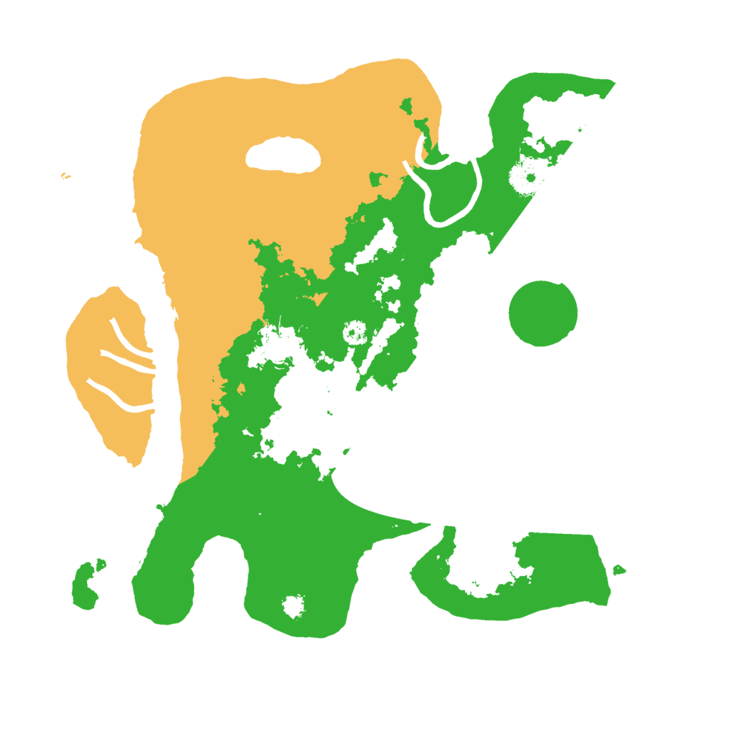 Biome Rust Map: Procedural Map, Size: 3000, Seed: 26538