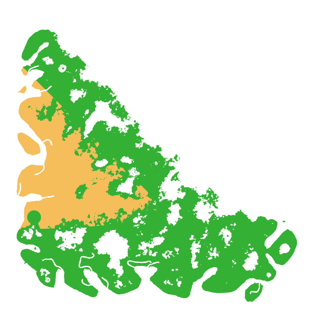 Biome Rust Map: Procedural Map, Size: 6000, Seed: 682428392