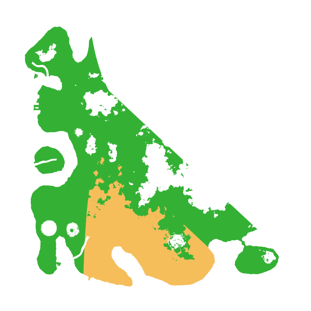 Biome Rust Map: Procedural Map, Size: 3500, Seed: 1876427928